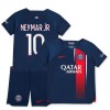 Original Trikotsatz Paris Saint-Germain 2023-24 Neymar Jr 10 Heimtrikot Für Kinder